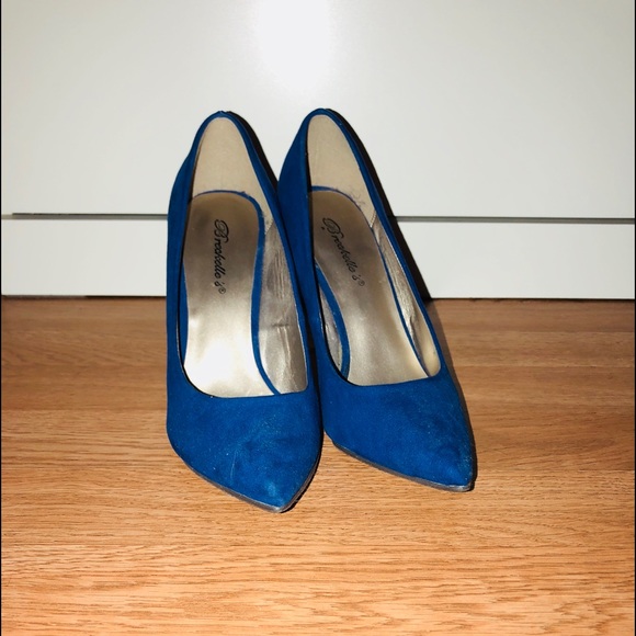 Blue suede shoes 👠 - Picture 1 of 2